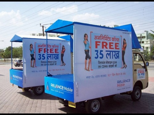 Promotion Van Rental Service By 4Square Promotions