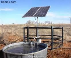 Solar Operated Hand Pump