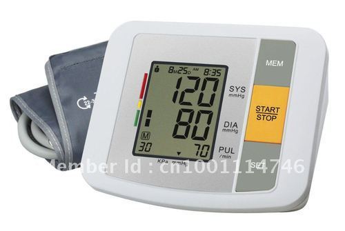 Digital Blood Pressure Monitor - Compact Design, Accurate Readings, Ergonomic Grip, User-Friendly Display