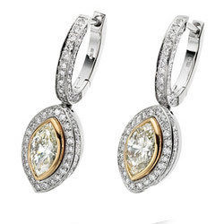 Natural Designer Diamond Earring