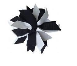 Ribbon Stripe Korker Bow