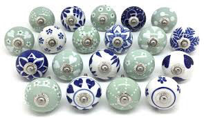 Decorative Ceramic Painted Knob