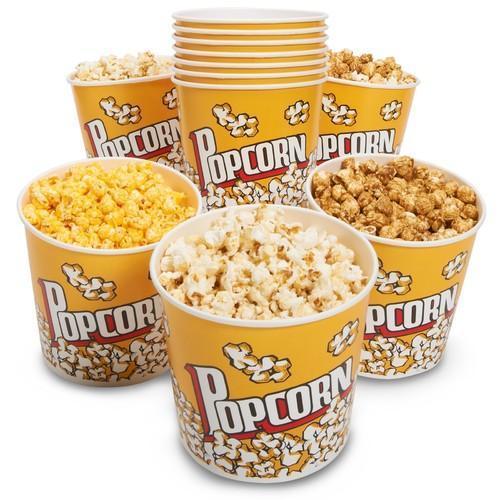 Disposable Popcorn Packaging Tubs