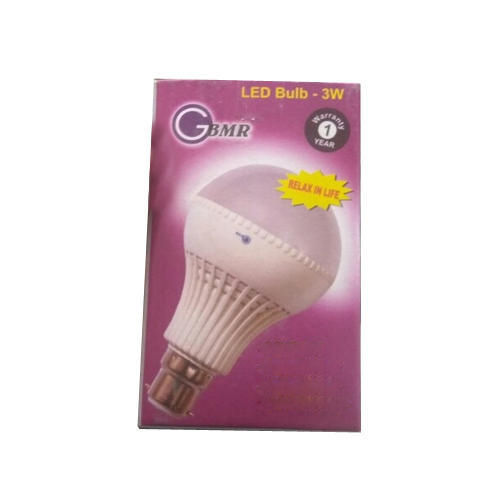 3W LED Bulb For Indoor