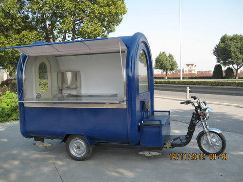 Electric Rickshaw Food Cart