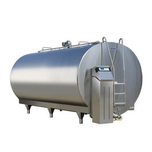 Horizontal Milk Storage Tank - Stainless Steel, Durable Design For Food Processing And Dairy Industries