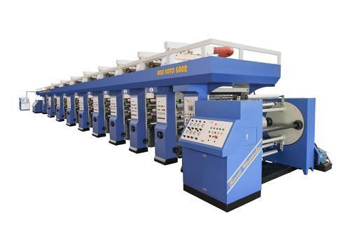 Multi Color Roto Gravure Printing Machine