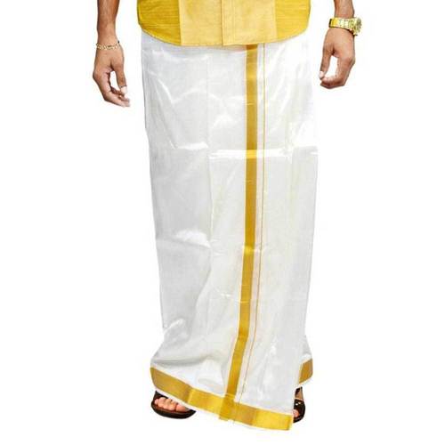 Ethnic Pattu Dhoti For Mens