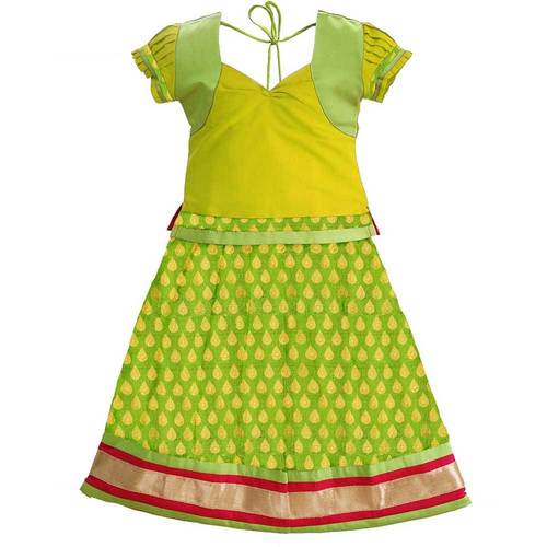 Silk Fashionable And Trendy Kids Lehanga