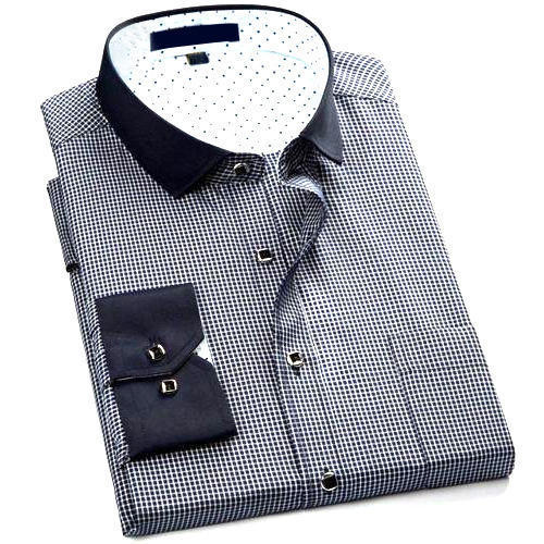 Shrink Resistant Men'S Cotton Shirt Gender: Male