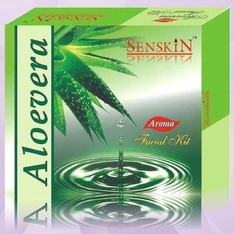 Aloe Vera Facial Kit - Rich in Aloe Vera Extract, Hydrates Dull Skin, Imparts Freshness and Glow