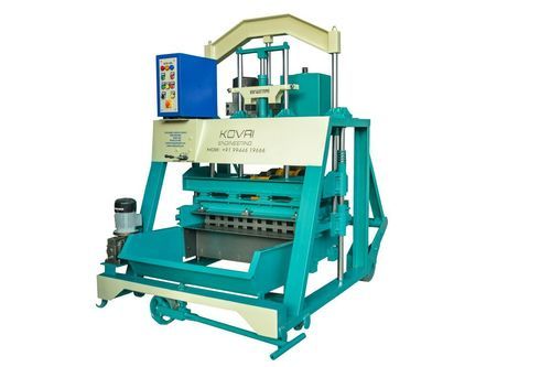 Heavy Pressure Solid Block Machine Inbuilt with Control Panel