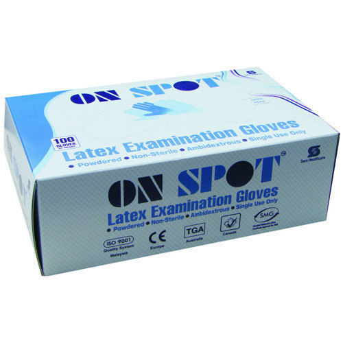 On Spot Latex Examination Gloves