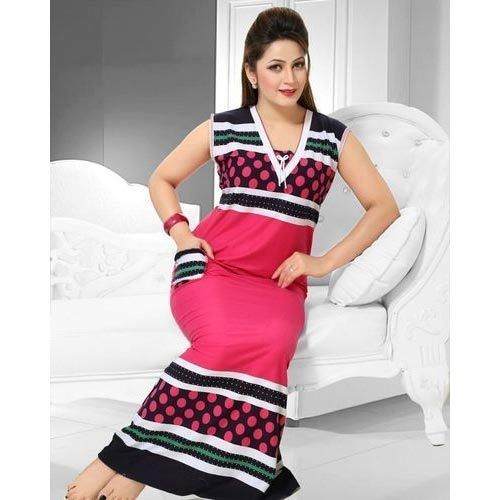 Fancy Ladies Nightwear Gown