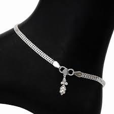 Silver Anklets - Premium Quality Sterling Silver , Elegant Design with Advanced Craftsmanship