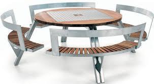 Steel Table Set