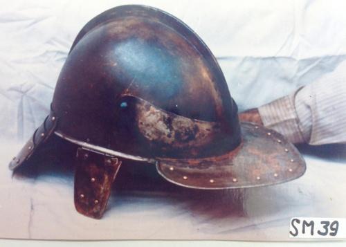 Lobster Tailed Metal Helmet