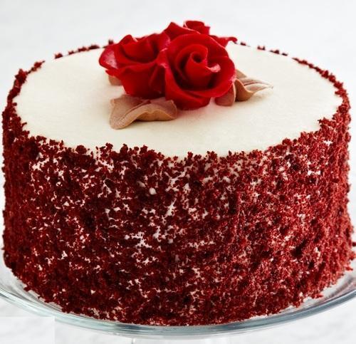 Rose Cake With Egg