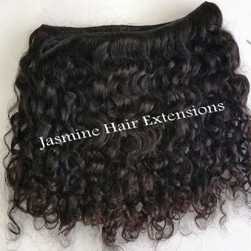 10 to 32 Inches Virgin Curly Weft Human Hair