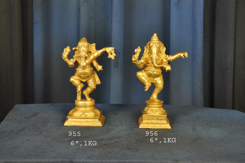 Hygienic Dancing Ganesh Made Of Fine Quality