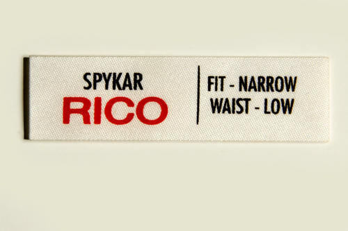Printed Jeans Labels