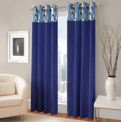 Polyester Plain Window Curtain