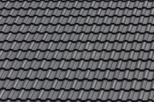Black Stone Roofing Tiles
