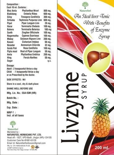 Livzyme Syrup