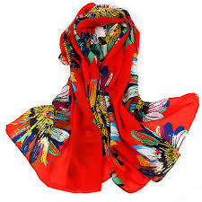 Printed Silk Scarves