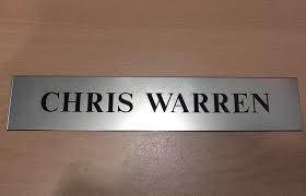 Ss Name Plate