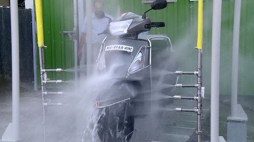 Auto Wash For Two Wheelers