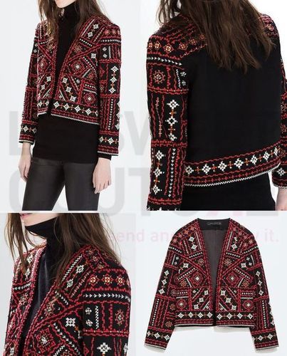 Ladies Embroidered Jacket