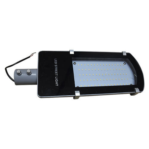 AC LED Street Light - Crystal Body, IP66 Rated | 100-240V Input Voltage, 100 Lumen/Watt, White LED Lighting