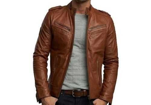 Designer Latest Leather Jacket Size L in Delhi at best price by Good Leather  Garments - Justdial