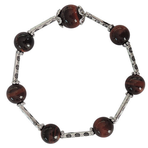 Red Tiger Eye Stretch Bracelet