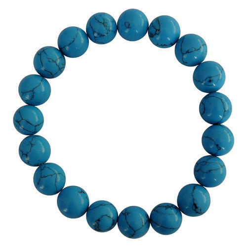 Turquoise Blue Stretch Bracelet