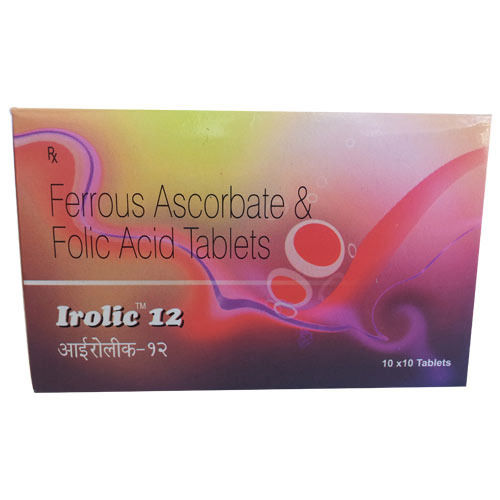 Ferrous Ascorbate& Folic Acid Tablet Application: Pharmaceutical Industry