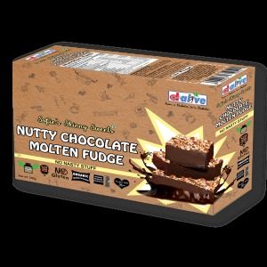 Nutty Chocolate Molten Fudge