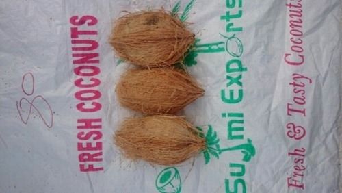Semi Dried Husked Coconut