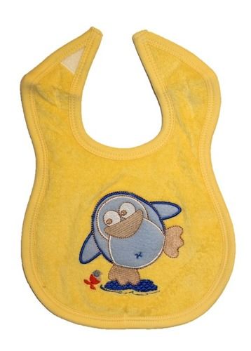 Kids Bib Towel - Terry Fabric with Patch Work Design | Attractive, Hygienic, Perfect for Kids