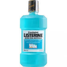 Listerine Coolmint Mouthwash - 24-Hour Antimicrobial Defense , Reduces Plaque and Gingivitis More Effectively Than Brushing Alone