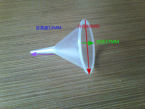 Mini Transparent Plastic Funnel