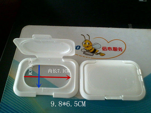 Plastic Lid For Wet Wipes Bag Plastic Cover