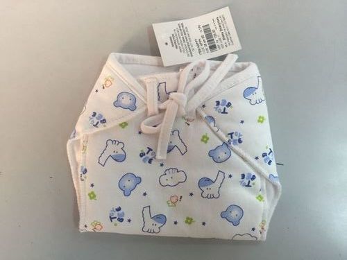 Printed Baby Cotton Nappy Size: 00