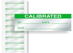 Calibration Labels/ Sticker