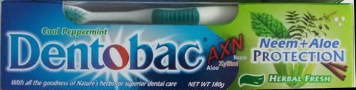 Dentobac Herbal Striped Toothpaste