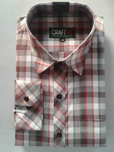 Customized Mens Casual Shirt - Cotton Polyester Mix