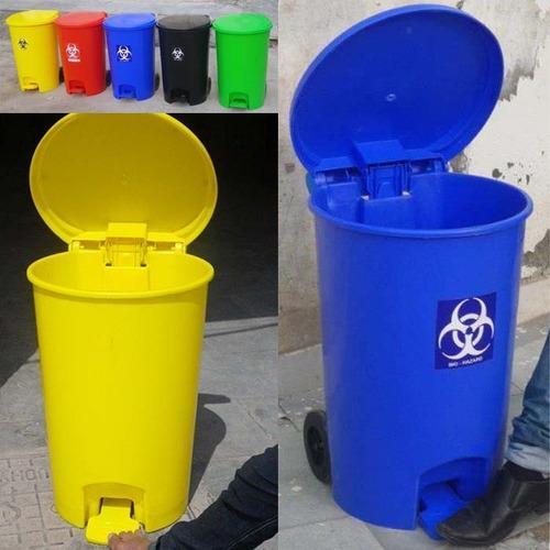 Two Wheeled Pedal Dustbin