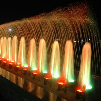 Colorful Water Fountain