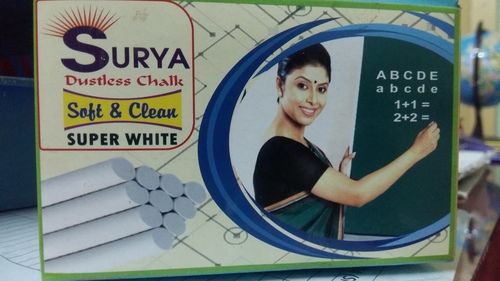 Dustless Color Chalk 120pcs/box at Rs 70/box, Dustless chalk in Chennai